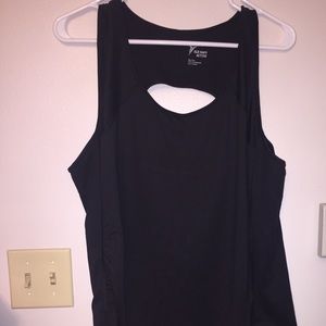 Maternity black tank top XXL